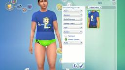 The Sims 4 Mods Mens Vault Boy T-Shirt