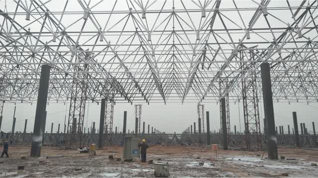 roof structure space frame
