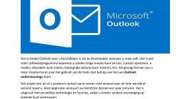 Hoe e-mailmeldingen van Outlook