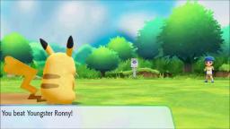 Pokemon: Lets Go Pikachu! - Battle - Switch Gameplay