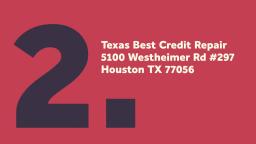 Credit Repair in Houston, TX