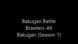 Bakugan Battle Brawlers-All Bakugan (Season 1)