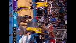 Lakers vs thunder Feb 4 2018