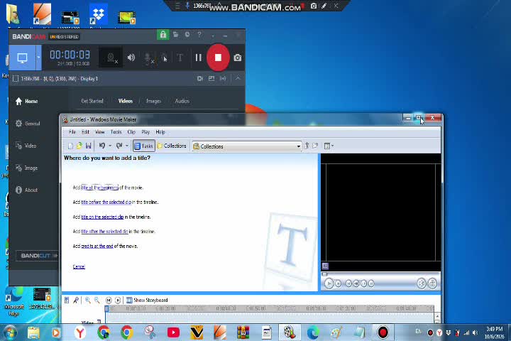 How to get the rainbow title background in Windows Movie Maker