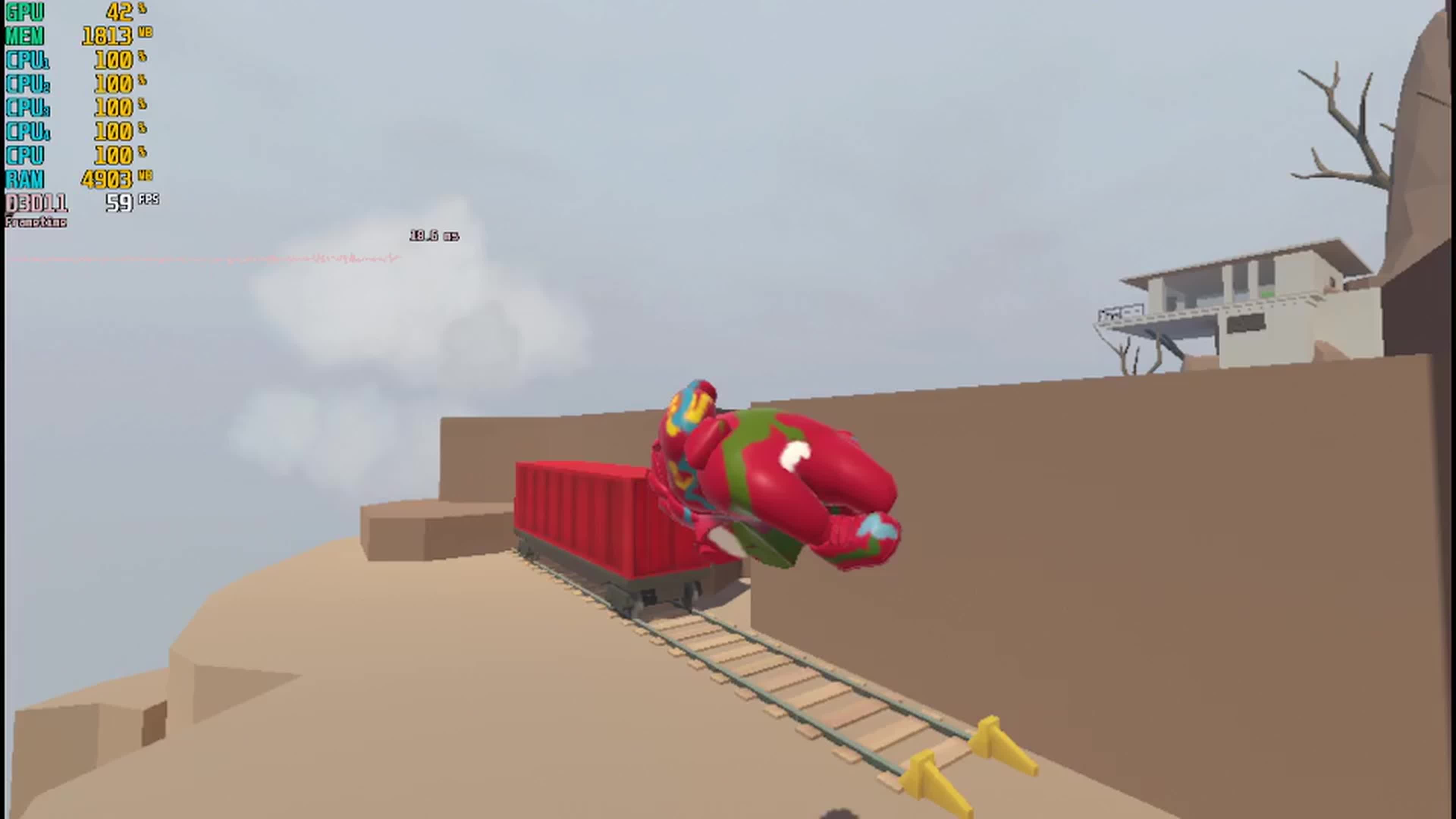 Anbernic Win600-Human: Fall Flat