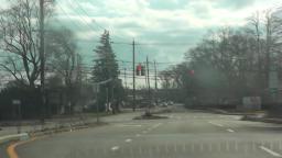 Doghouse Style Traffic Light on Long Island