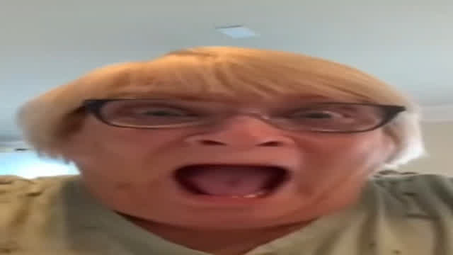 STUPID OLD LADY SCREAMING JUMPSCARE