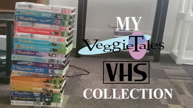 My VeggieTales VHS Collection