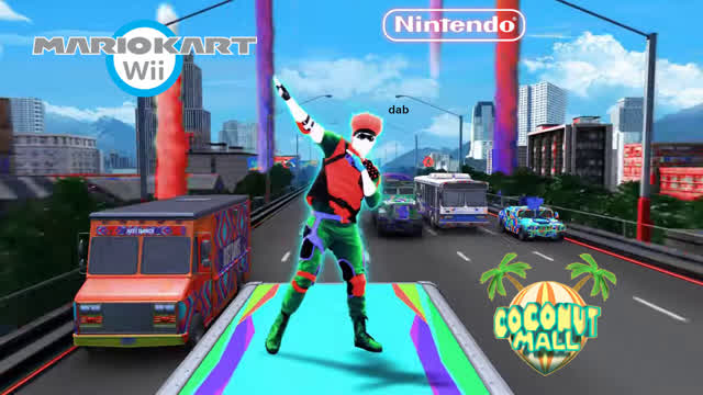 Mario Kart Wii OST - Coconut Mall | Just Dance VidLii Edition