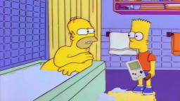 YTPMV: Bart hits Homer with Chair {TETRIS STYLE}
