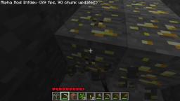 Alpha Mod Infdev - Making a diamond pickaxe