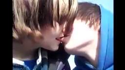 2 teen boys kissing 2010