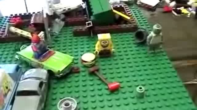Lego Spongebob - The Bomb Flood