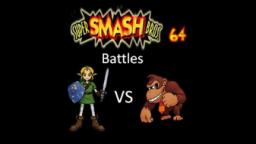 Super Smash Bros 64 Battles #59: Link vs Donkey Kong
