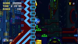 Sonic Mania Playthrough Part 23: Titanic Monarch Zone (Act 2)