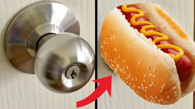 How To Replace a Door Knob With a Hot Dog