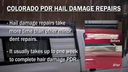 Hail Damage Repair in Colorado