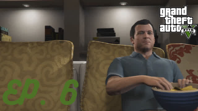 GTA V [LOQUENDO] - Michelazzo distrugge la TV di Majin Bu