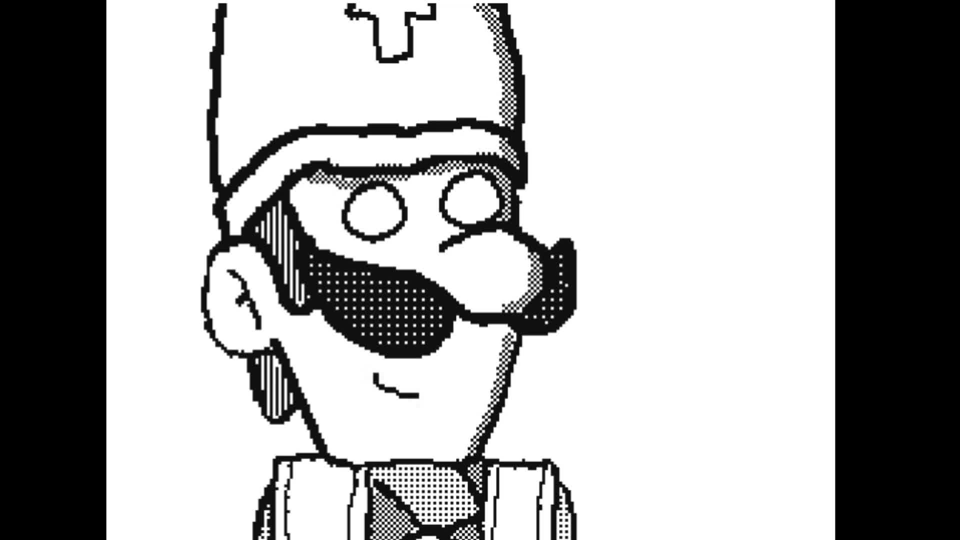 Luigi is the Pope (From the Flipnote archive)