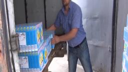 Detentions at a warehouse of counterfeit household chemicals in Moscow