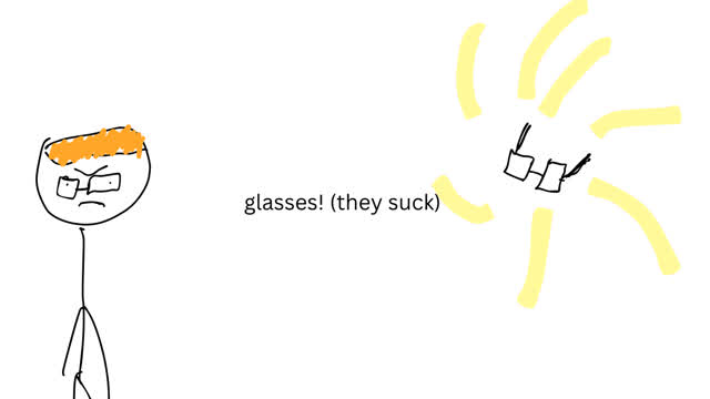 glasses (they suck)