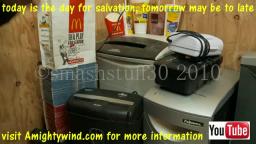 destroying 15 Mcdonalds Monopoly fry boxes with game pieces