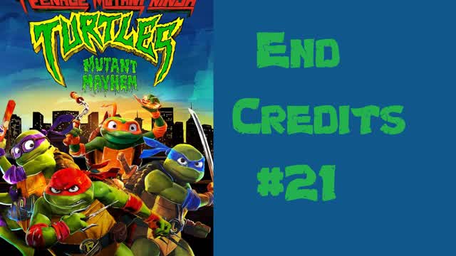 End Credits #21 Teenage Mutant Ninja Turtles Mutant Mayhem (2023)