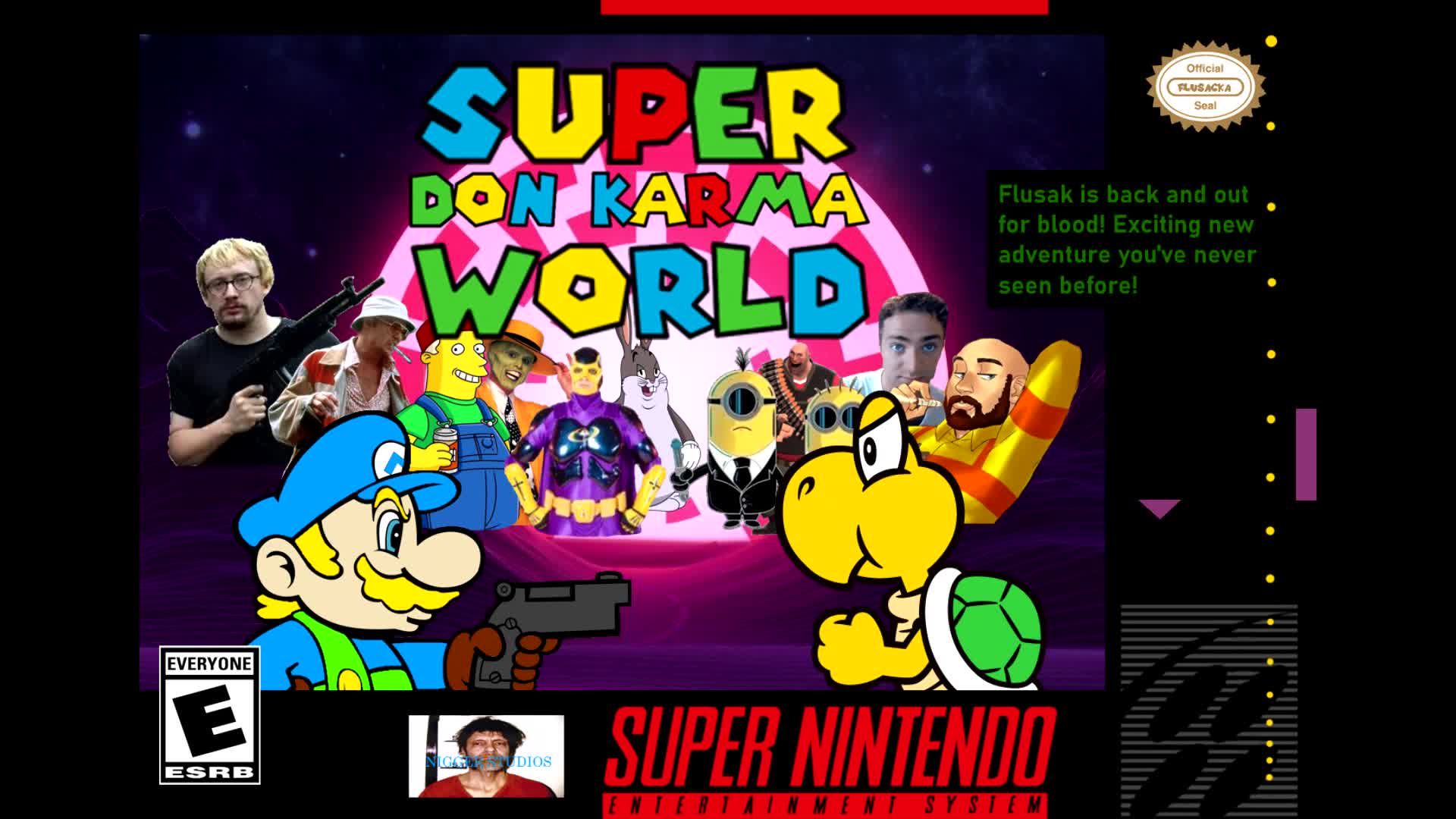 Super Don Karma World - Super Mario World - Boss Super Don Karma World - Super Mario World - Boss