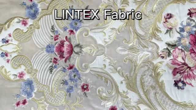 Enjoy The Weekend |DIY your furniture with LINTEX embroidered fabric
