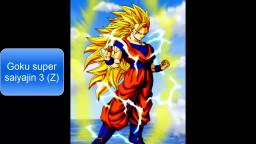 Goku fases 1 a la 10