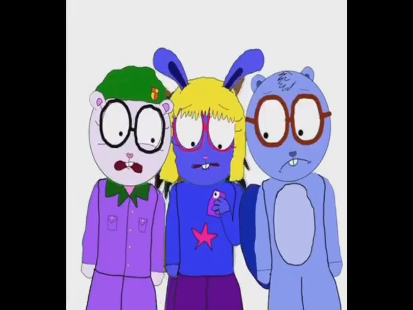 what are the tree friends watching?