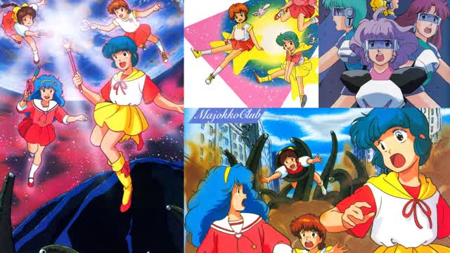 Majokko Club Yonin-gumi Alien X from A Zone Crossover OVA Special (Part 2)