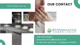 Singapore’s Top Private Label Skincare Cosmetics Manufacturer - APD Pharmaceutical Manufacturing