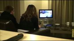 Lazy François Absolon gets his Xbox destroyed by his girlfriend Rosa Absolon on their birthdays