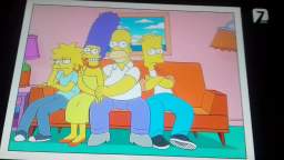 los simpson la foto de navidad de la familia simpson