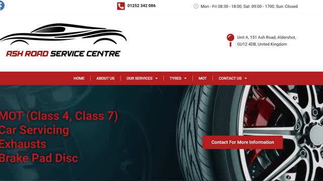 Ash Road Service Centre | Auto Garage Services in Aldershot | 01252 342 086