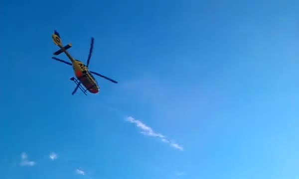 Duitse helicopter bij MST