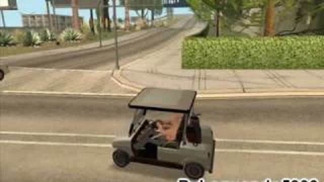 Loquendo - Gta san andreas - El tio gilipollas y marulete Buscando su moto/auto ¬¬