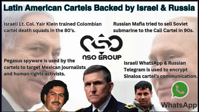 Latin American Cartels Backed by Russia and Israel