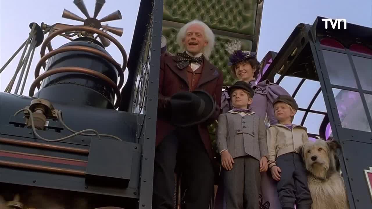 final de la película volver al futuro 3 en tvn