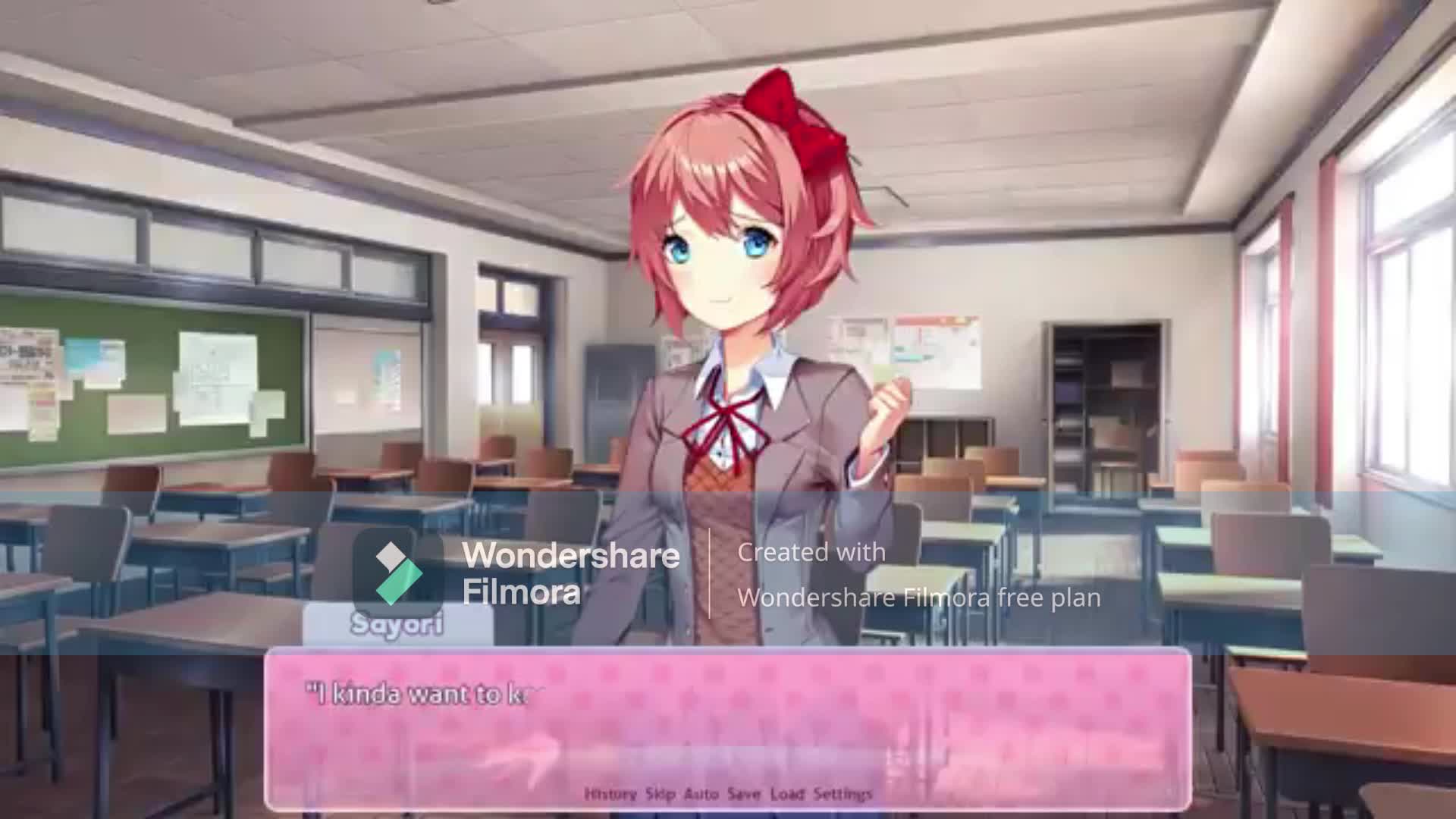 Doki Doki Literature Club Trailer with CartoonMania Intro Audio (V1)