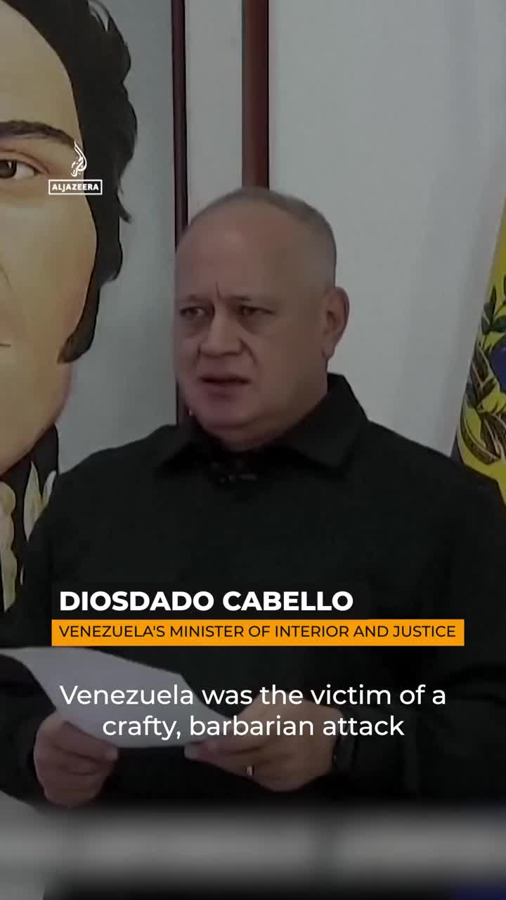 ataque terrorista dos EUA na Venezuela