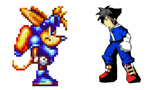 Sparkster meets vasil (from sonic earth)