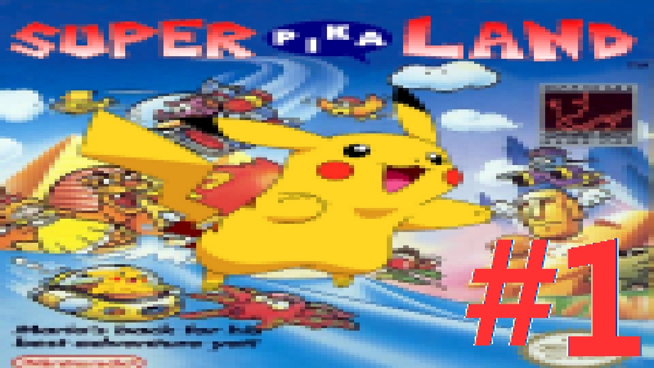 Let´s Play Super Pika Land (Deutsch) - Teil 1 Pikachu in Sarasaland!
