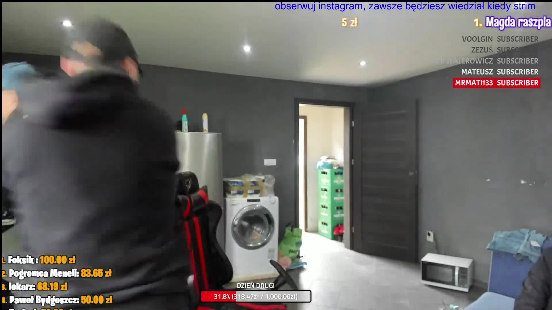 bystrzaktv Tajfun ustawia do pionu Bystrzaka i Magdę Helgę