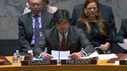The United States blocked a UAE resolution in the UN Security Council demanding an immediate ceasefi