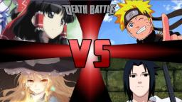 Los Tortazos Mugen #1 ( Reimu Y Marisa Vs Naruto Y Sasuke)