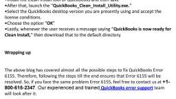 Fix QuickBooks Error 6155 When Backing Up the File