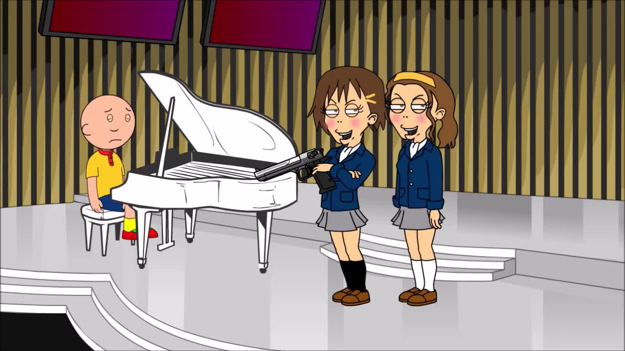 Caillou Plays The Piano Live/Ungrounded Deleted Scene