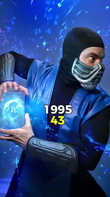 Mortal Kombat (1995) Cast Then and Now #shorts #mortalkombatmobile #ytshots - Acts Evolutions (360p,